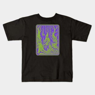 WIZARD OF SHROOMS V2 Kids T-Shirt